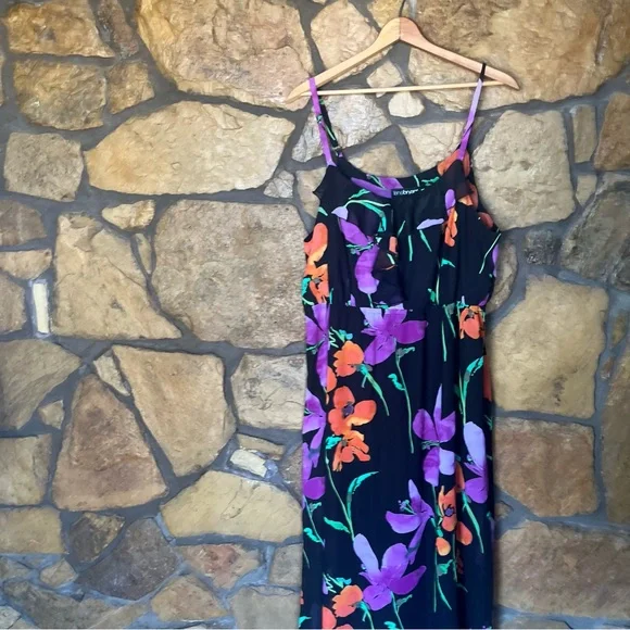 Lane Bryant Purple Maxi Sundress with Spaghetti Straps - Picture 5 of 16